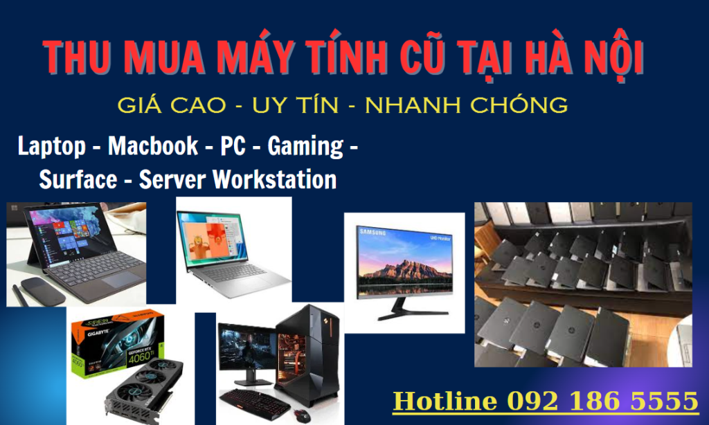 Thu mua laptop cũ tại hà nội